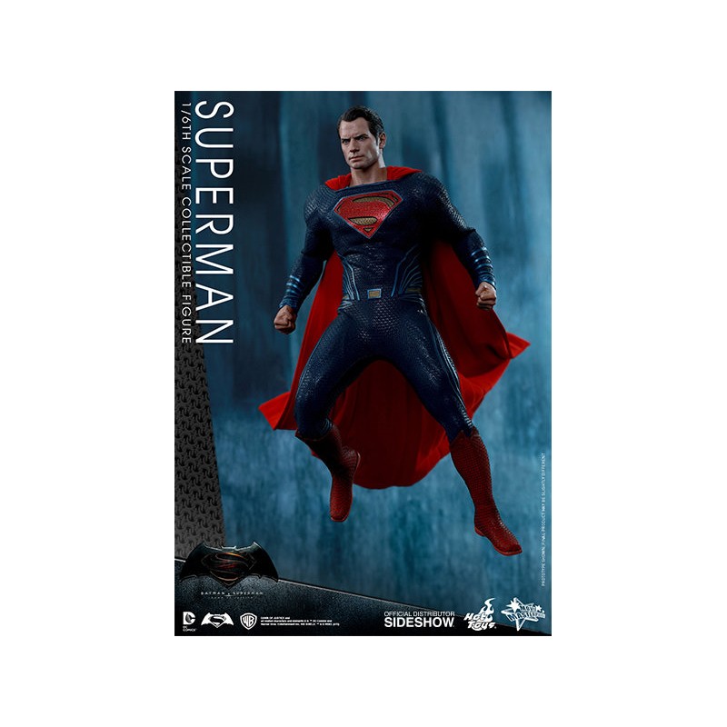 Hot Toys MMS343 Batman v Superman L'Aube de la Justice Superman Henry Cavill 1/6 Collectible Figurine 31cm