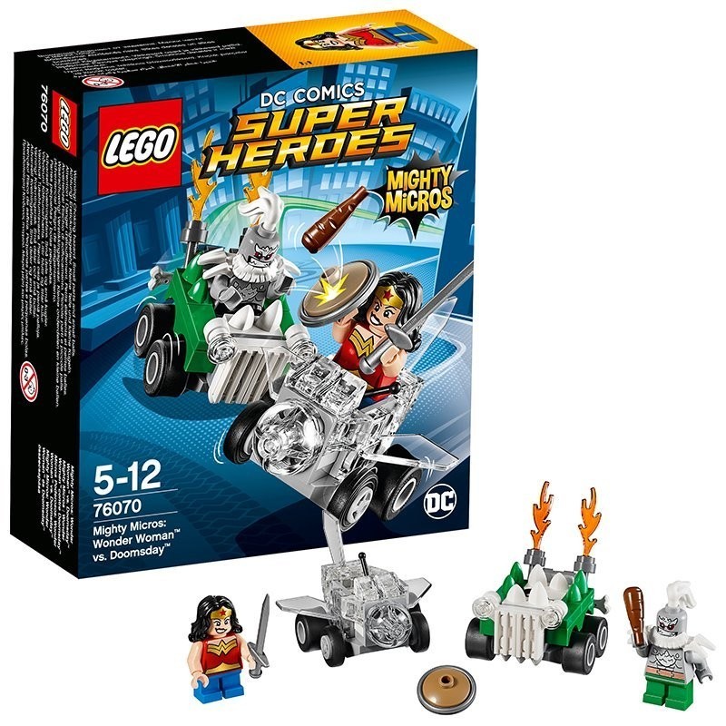 LEGO - 76070 - DC Comics Super Heroes - Mighty Micros : Wonder Woman Contre Doomsda