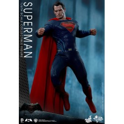 Hot Toys MMS343 Batman v Superman L'Aube de la Justice Superman Henry Cavill 1/6 Collectible Figurine 31cm