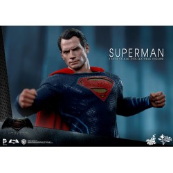 Hot Toys MMS343 Batman v Superman L'Aube de la Justice Superman Henry Cavill 1/6 Collectible Figurine 31cm