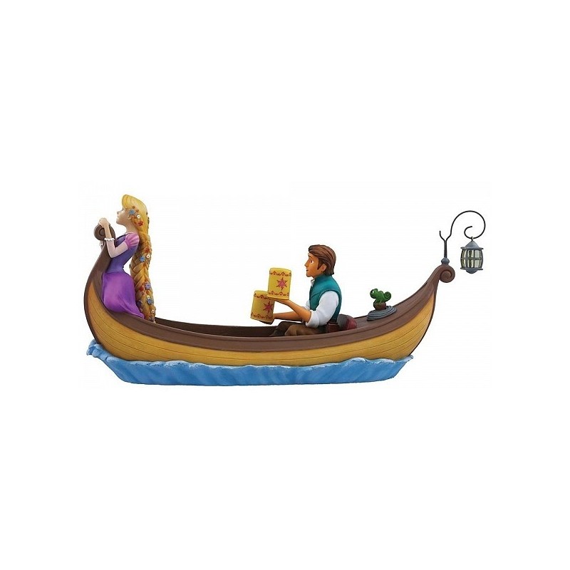 Raiponce Et Flynn Dans La Barque Disney Enchanting