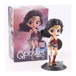 DC Qposket Characters Justice League Wonder Woman Normal Version A PVC Statue 14 cm
