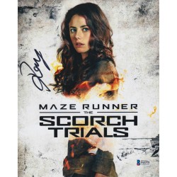 Autographe de Kaya SCODELARIO Signed 8X10 Photo Maze Runner Beckett Bas Autograph Auto Coa A