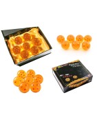LIHAO DragonBall Z Dragon Ball Z 7 pcs Boule de Cristal Set Anime Cosplay Collection Coffret (Diamètre du ball: 4.3cm)