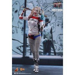 Hot Toys MMS383 Suicide Squad Harley Quinn Margot Robbie 1/6 Collectible Figurine 29cm