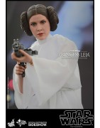 Hot Toys MMS298 Star Wars Ep. IV Un Nouvel Espoir Princesse Leia Carrie Fisher 1/6 Collectible Figurine 26cm