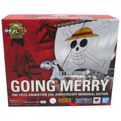 One Piece Chogokin Diecast Model Going Merry 20th Memorial Edition 28 cm
