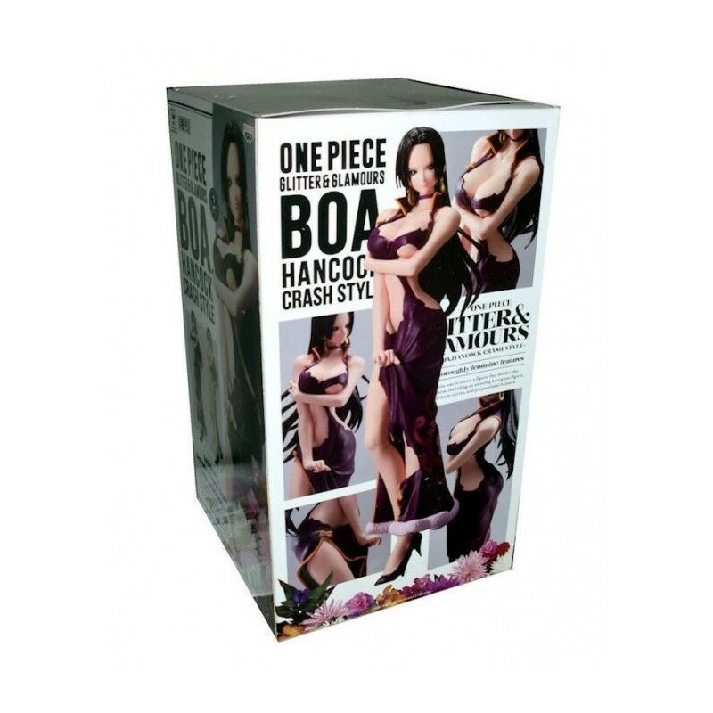 One Piece Gold Glitter & Glamours Boa Hancock Crash Style Version PVC Statue 25cm