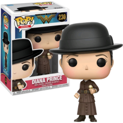 Funko Pop - 230 - Wonder Woman Movie ! Heroes Diana Prince with Ice Cream Limited Edition Vinyl Figurine 10cm