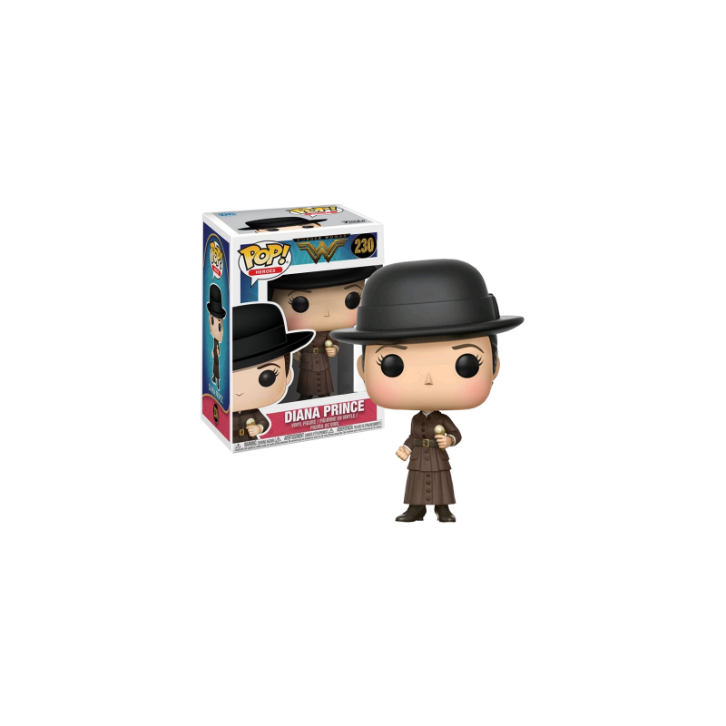 Funko Pop - 230 - Wonder Woman Movie ! Heroes Diana Prince with Ice Cream Limited Edition Vinyl Figurine 10cm Funko Pop - 230 - Wonder Woman Movie ! Heroes Diana Prince with Ice Cream Limited Edition Vinyl Figurine 10cm