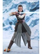 Hot Toys MMS446 Star War Episode VIII Les Derniers Jedi Rey ( Daisy Ridley ) Jedi Training 1/6 Collectible Figurine 28cm