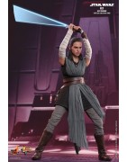 Hot Toys MMS446 Star War Episode VIII Les Derniers Jedi Rey ( Daisy Ridley ) Jedi Training 1/6 Collectible Figurine 28cm