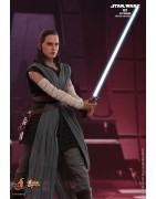 Hot Toys MMS446 Star War Episode VIII Les Derniers Jedi Rey ( Daisy Ridley ) Jedi Training 1/6 Collectible Figurine 28cm