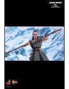 Hot Toys MMS446 Star War Episode VIII Les Derniers Jedi Rey ( Daisy Ridley ) Jedi Training 1/6 Collectible Figurine 28cm