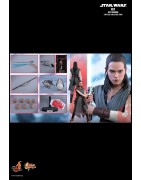 Hot Toys MMS446 Star War Episode VIII Les Derniers Jedi Rey ( Daisy Ridley ) Jedi Training 1/6 Collectible Figurine 28cm