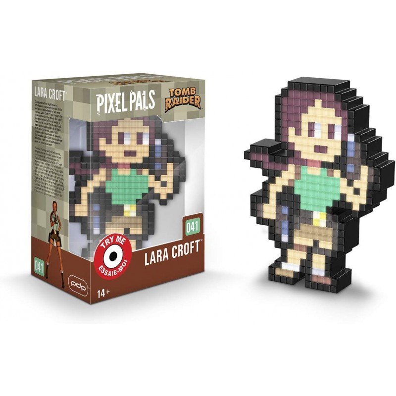 Figurine PDP Pixel Pals Lara Croft Clas Figurine PDP Pixel Pals Lara Croft Clas
