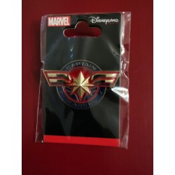 Captain Marvel - Pin's logo du film de Disneyland
