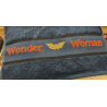 Serviette Wonder Woman en crossstitch fait main