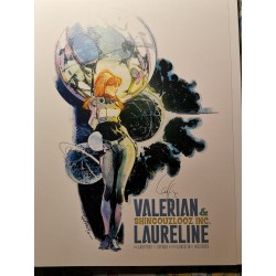 Valerian et Laureline - Shingouzlooz inc. edition de luxe 181/400 + ex-libris + Signé + Dédicacé