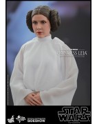 Hot Toys MMS298 Star Wars Ep. IV Un Nouvel Espoir Princesse Leia Carrie Fisher 1/6 Collectible Figurine 26cm