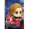 Hot Toys COSB680 Avengers Endgame Captain Marvel avec Nano Gauntlet Cosbaby (S) Bobble-Head Collectible 10cm