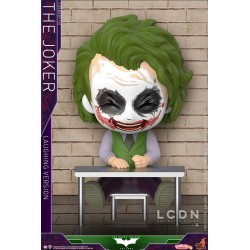 Hot Toys COSB676 The Dark Knight Trilogy Joker Laughing Version Cosbaby (S) Collectible Figurine 10 cm