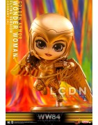 Hot Toys COSB728 Wonder Woman 1984 Golden Armor Wonder Woman ( Flying Version ) Cosbaby (S) Collectible Figurine 10cm