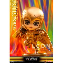 Hot Toys COSB728 Wonder Woman 1984 Golden Armor Wonder Woman ( Flying Version ) Cosbaby (S) Collectible Figurine 10cm