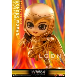 Hot Toys COSB728 Wonder Woman 1984 Golden Armor Wonder Woman ( Flying Version ) Cosbaby (S) Collectible Figurine 10cm