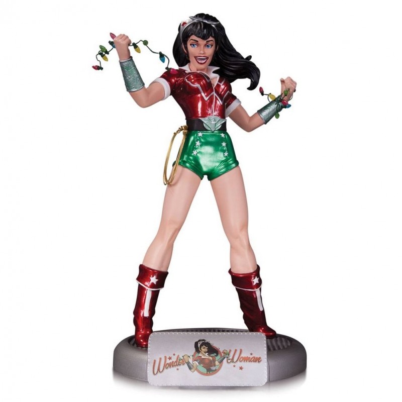 DC Collectibles DC Comics Bombshells Statue - Holiday Wonder Woman 27cm