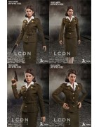 Peggy Carter inspiré de Captain America Agent Carter 1/6 Figurine 30cm JXTOYS JX032