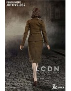 Peggy Carter inspiré de Captain America Agent Carter 1/6 Figurine 30cm JXTOYS JX032