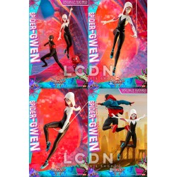 Hot Toys MMS576 Spider-Man New Generation ( Into the Spider-Verse ) Spider-Gwen 1/6 Collectible Figurine 27cm