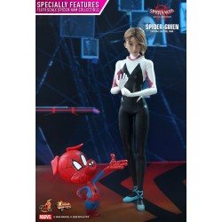 Hot Toys MMS576 Spider-Man New Generation ( Into the Spider-Verse ) Spider-Gwen 1/6 Collectible Figurine 27cm