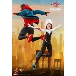 Hot Toys MMS576 Spider-Man New Generation ( Into the Spider-Verse ) Spider-Gwen 1/6 Collectible Figurine 27cm