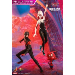 Hot Toys MMS576 Spider-Man New Generation ( Into the Spider-Verse ) Spider-Gwen 1/6 Collectible Figurine 27cm