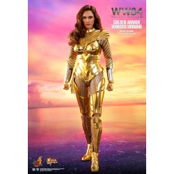 Hot Toys MMS578 Wonder Woman 1984 Wonder Woman Golden Armor Version Gal Gadot 1/6 Collectible Figurine 30cm Deluxe Version