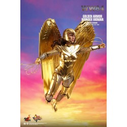 Hot Toys MMS578 Wonder Woman 1984 Wonder Woman Golden Armor Version Gal Gadot 1/6 Collectible Figurine 30cm Deluxe Version