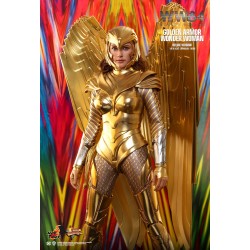 Hot Toys MMS578 Wonder Woman 1984 Wonder Woman Golden Armor Version Gal Gadot 1/6 Collectible Figurine 30cm Deluxe Version