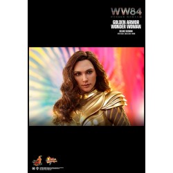 Hot Toys MMS578 Wonder Woman 1984 Wonder Woman Golden Armor Version Gal Gadot 1/6 Collectible Figurine 30cm Deluxe Version