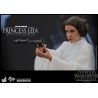 Hot Toys MMS298 Star Wars Ep. IV Un Nouvel Espoir Princesse Leia Carrie Fisher 1/6 Collectible Figurine 26cm