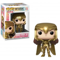 Funko Pop - 323 - DC Wonder Woman 1984 POP! Heroes Wonder Woman in Golden Armor Vinyl