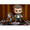 Hot Toys COSB792 Logan & X-23 Cosbaby (S) Bobble-Head Collectible Set