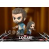 Hot Toys COSB792 Logan & X-23 Cosbaby (S) Bobble-Head Collectible Set