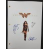 Wonder Woman Movie Film Script Screenplay with Signatures Autograph Reprint DC Justice League - Gal Gadot