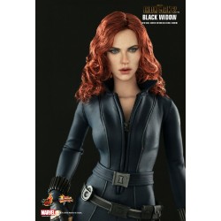 Hot Toys MMS124 IRON MAN 2 Black Widow (Scarlett Johansson) Limited Edition Collectible Figurine 11" 28cm