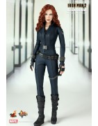 Hot Toys MMS124 IRON MAN 2 Black Widow (Scarlett Johansson) Limited Edition Collectible Figurine 11" 28cm