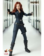 Hot Toys MMS124 IRON MAN 2 Black Widow (Scarlett Johansson) Limited Edition Collectible Figurine 11" 28cm