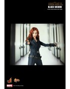 Hot Toys MMS124 IRON MAN 2 Black Widow (Scarlett Johansson) Limited Edition Collectible Figurine 11" 28cm