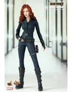 Hot Toys MMS124 IRON MAN 2 Black Widow (Scarlett Johansson) Limited Edition Collectible Figurine 11" 28cm
